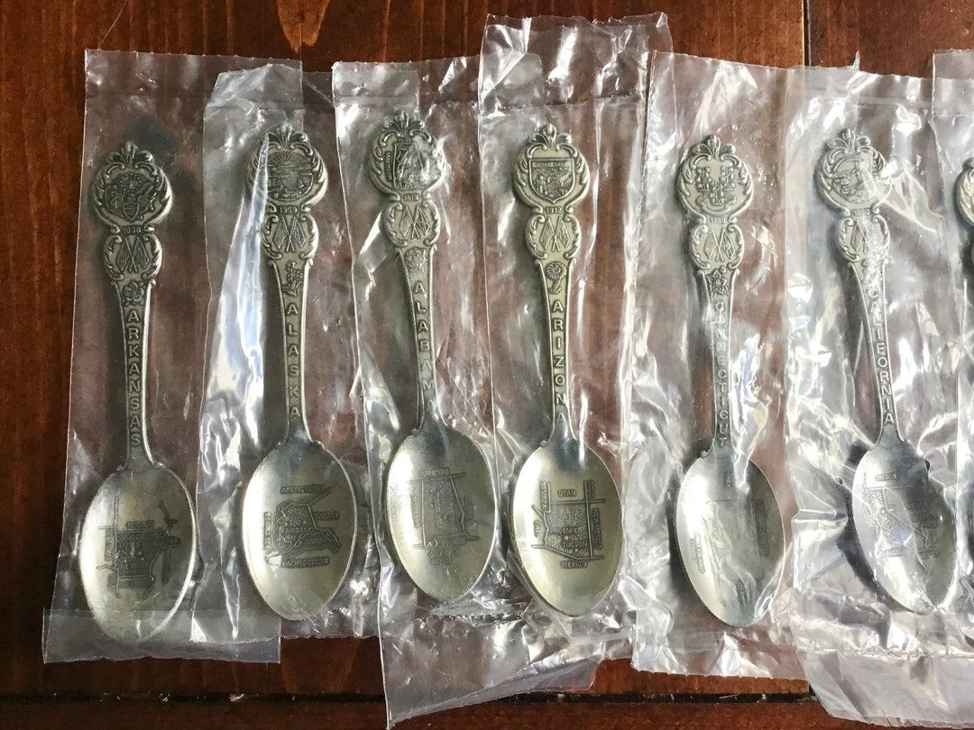 Vintage 50 State/dc Spoons, Heritage Collection American Collectors