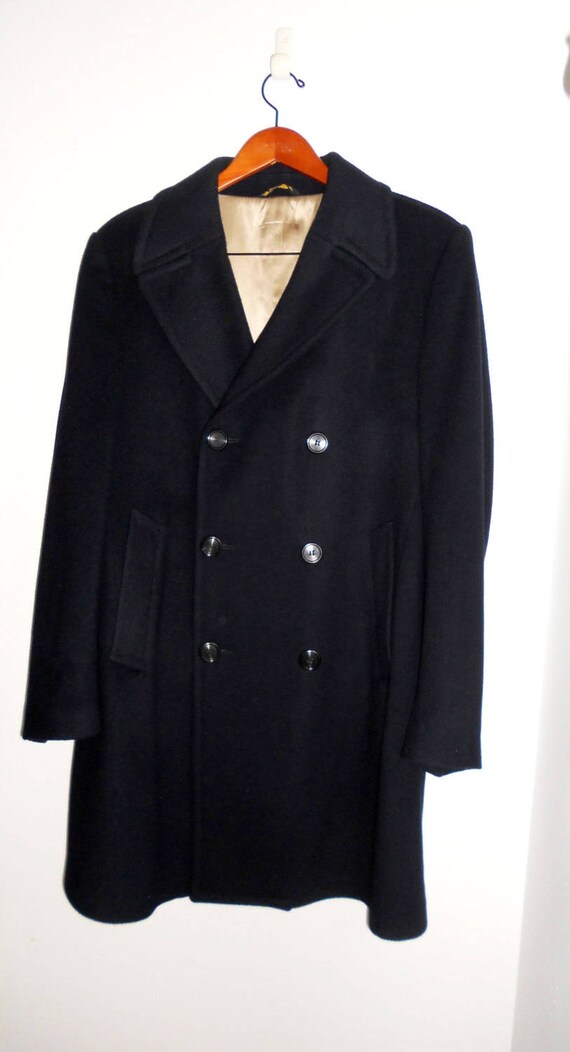 pure wool overcoat