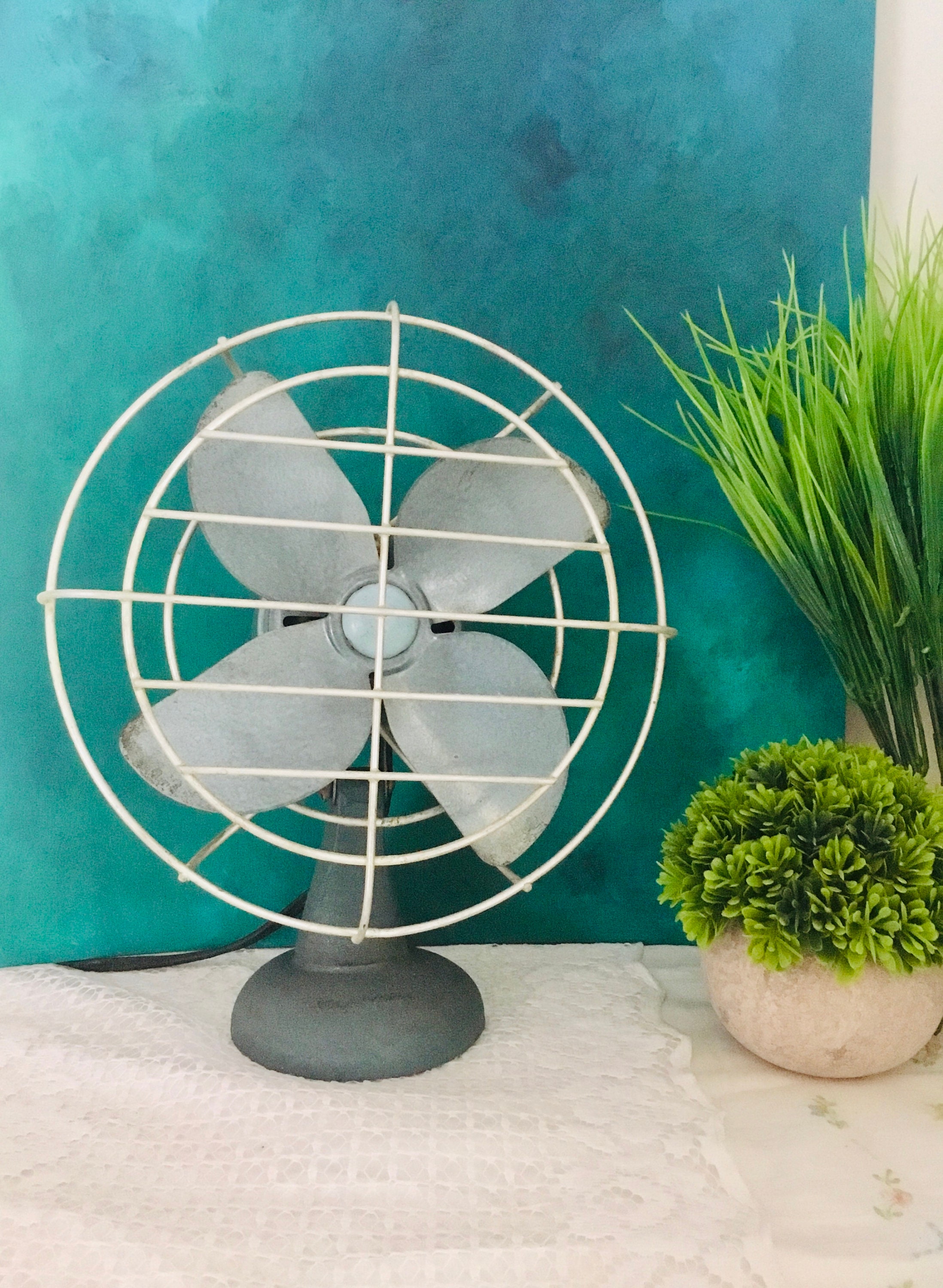 アンティーク扇風機 ＊モンゴメリー・ワード Montgomery Ward Fan - Etsy