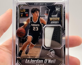 Custom Patch Sports Card in Case