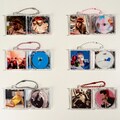 Personalized Mini Album CD Keychain, Father’s Day Keychain Gifts, Play Your Favorite Music Instantly, Personalized Gift for Dad
