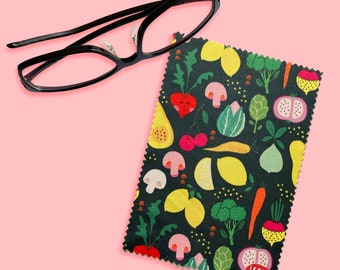 NEW Microfibre Cloth - Veggieland | Glasses Cleaning Cloth | Screen Cleaning Cloth | Gift Ideas for Women