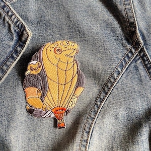 OVERSTOCK Skywhalepapa Embroidered Patch