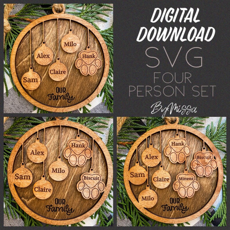 Free Free 268 Family Ornament Svg SVG PNG EPS DXF File