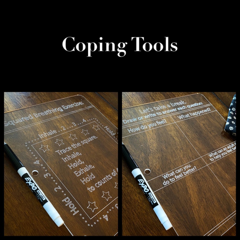 7 Files Acrylic Tracing Boards Creative & Coping Set Set SVG Etsy