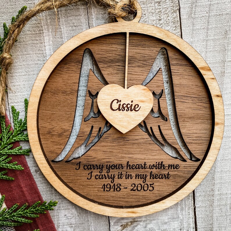 Download COMBO Angel & Butterfly Wing Remembrance Set SVG Glowforge ...