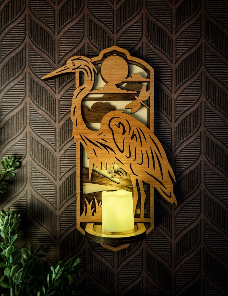 Sign Sconce Bird Sconce Bundle | 12 Different Birds | Candle Sconce, Sign, Sun ...