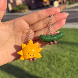 6-teiliges Halloween Jelly Schlüsselanhänger Set - Lustige Silikon Keychains Für Party & Deko