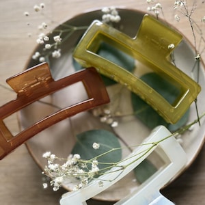 Large hair clips extra large hair claw jelly hair clip hair clips for long thick hair cute thick hair accessories minimalist hair clip