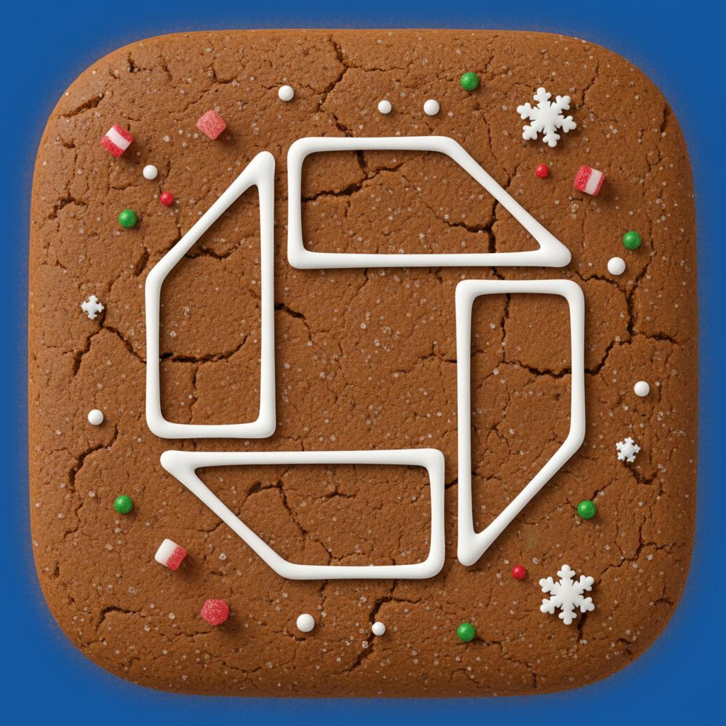 Christmas Gingerbread Engraving App Icon Pack (250 Icons): Ios Theme ...