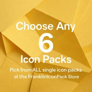 iOS 6-Pack Bundle – Choose Any 6 Icon Packs · Custom Screen Themes · Lifetime Updates