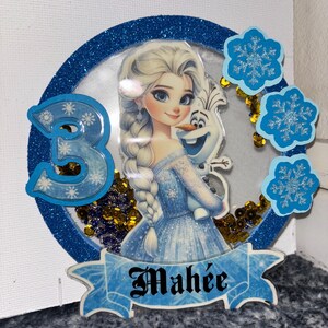 Cake toper personnalisable