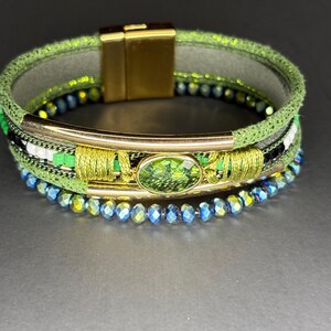 Green Cubic Zirconia Bracelet
