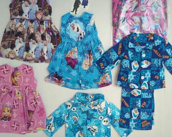 Disney Frozen Doll Clothes: Elsa, Anna, Olaf, Fits 18" American Girl Doll