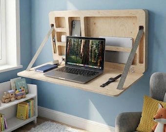 Murphy Wall Hanging Desk, Folding Laptop Table