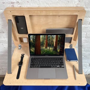 Plywood Folding Wall Desk: Space-Saving Murphy Desk