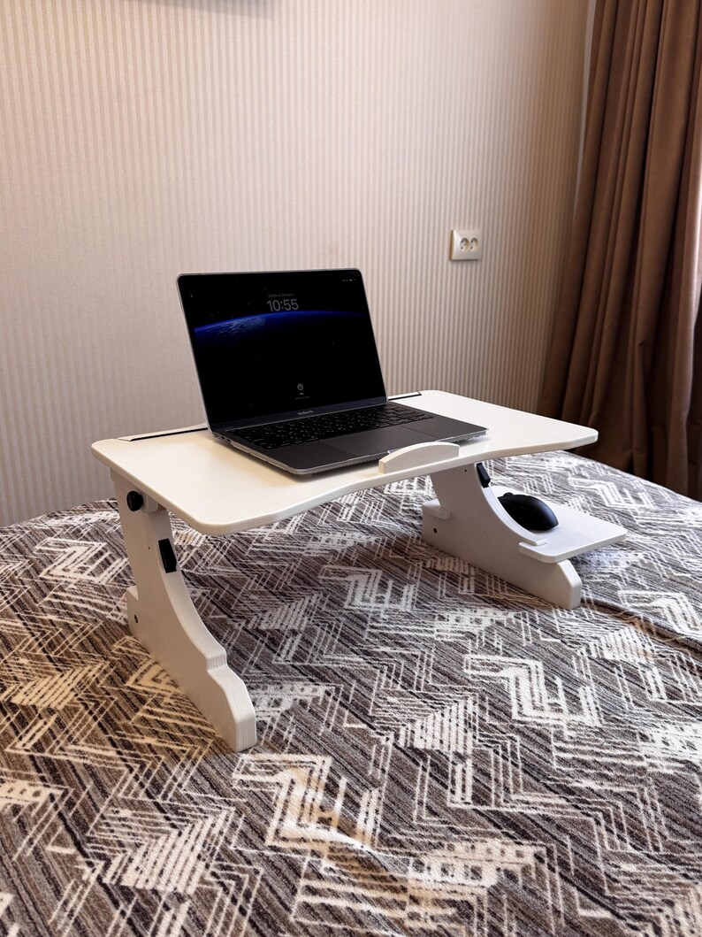 Murphy Desk White Laptop Desk Laptop Bed Table Gift for Him Space
