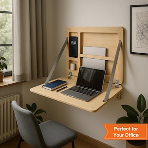 Wall Desk Wall Mounted Murphy Desk Work Table Minimalist Foldable Desk Standing Office Gift Wall Mounted Folding Table New Apartment Gift