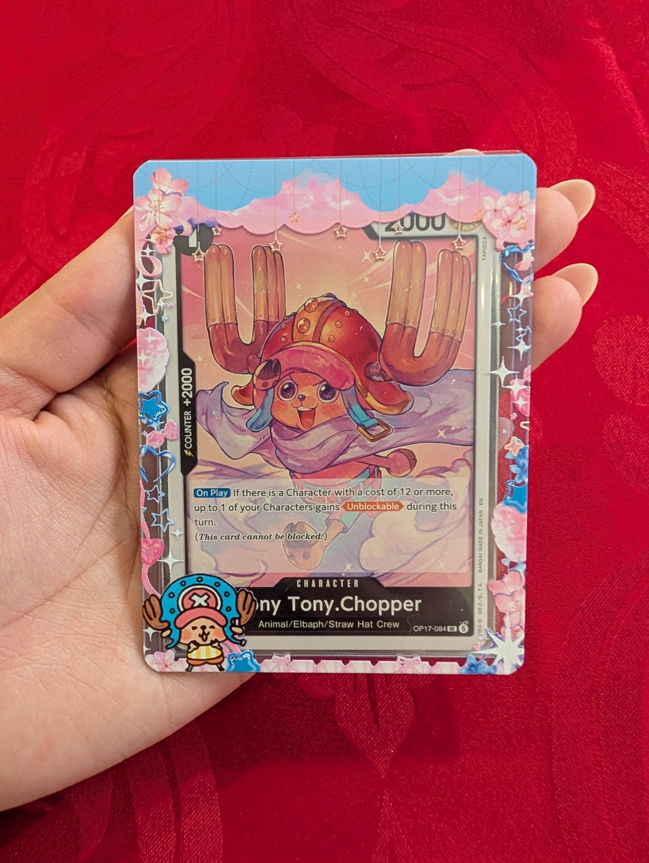One Piece Birthday Card Chopper - Etsy