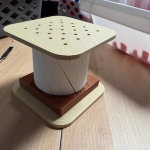 Smores Fidget Toy Sensory Tool Stress Relief Desk Fidget Camping Gift Men Birthday Office Accessory Adult Focus Hand Busy Work Companion
