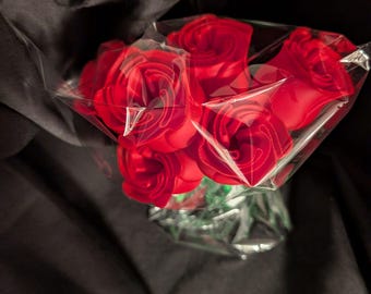 3D Printed Roses 6 Roses