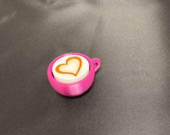 Cappuccino Coffee Cup Fidget Clicker | Stress Relief Toy