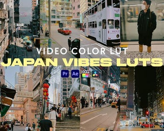 Japan Vibes Video LUTs | Fujifilm Analog Color Grading (iPhone & Apple Log)