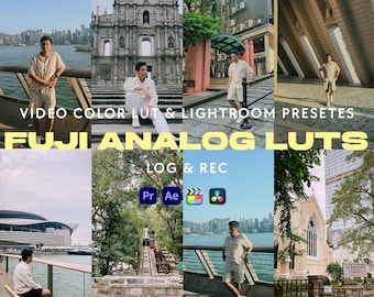 LUT de Fuji Film Look y ajustes preestablecidos de Lightroom / Móviles y computadoras de escritorio