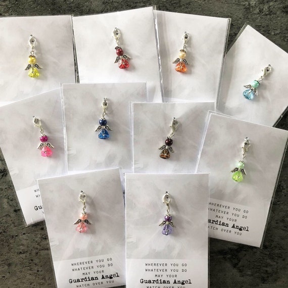 Angel Guardian Charms Pendants clip on charms bag purse wedding favour gift