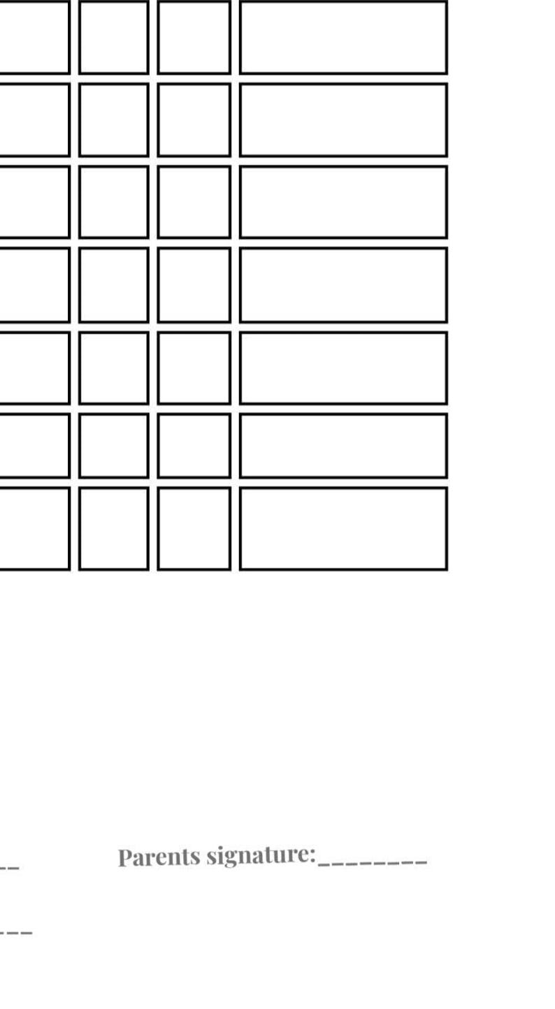Student Behavior Tracker Printable A4 | Weekly Classroom Reward Chart ...