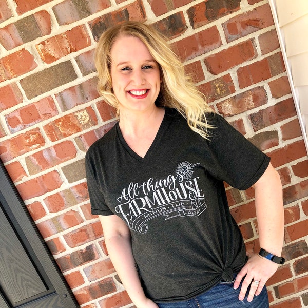 Farmhouse T-Shirt, All Things Farmhouse, Farmhouse Tee, Farmhouse Style