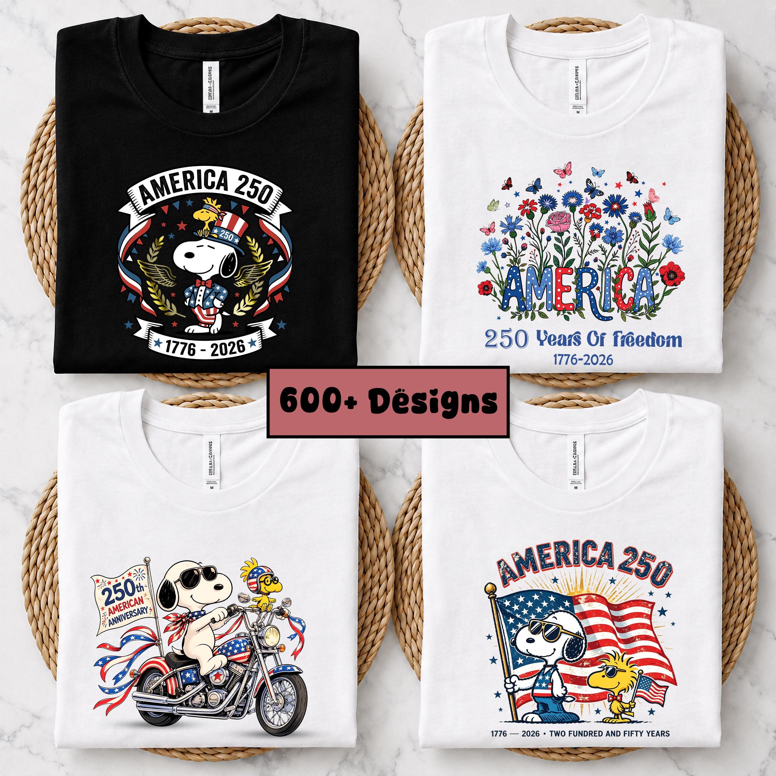 Snoopy America - Etsy