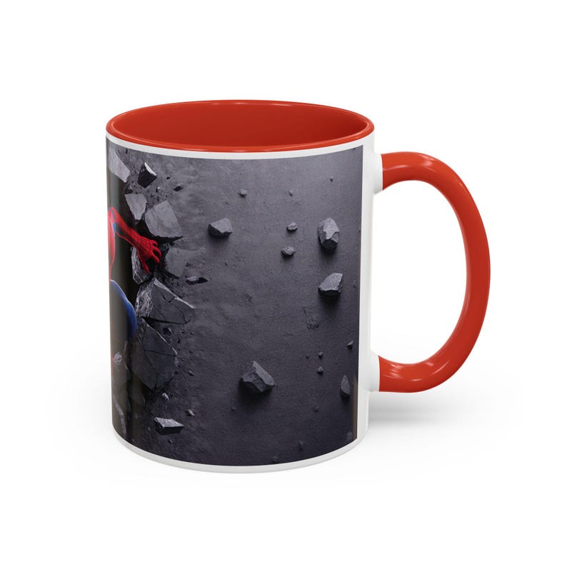 3D Spiderman Coffee Mug – 11oz & 15 oz Marvel Mugs | hot chocolate mug spiderman cup afbeelding 9