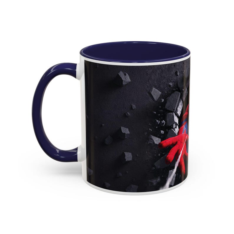 3D Spiderman Coffee Mug – 11oz & 15 oz Marvel Mugs | hot chocolate mug spiderman cup afbeelding 6