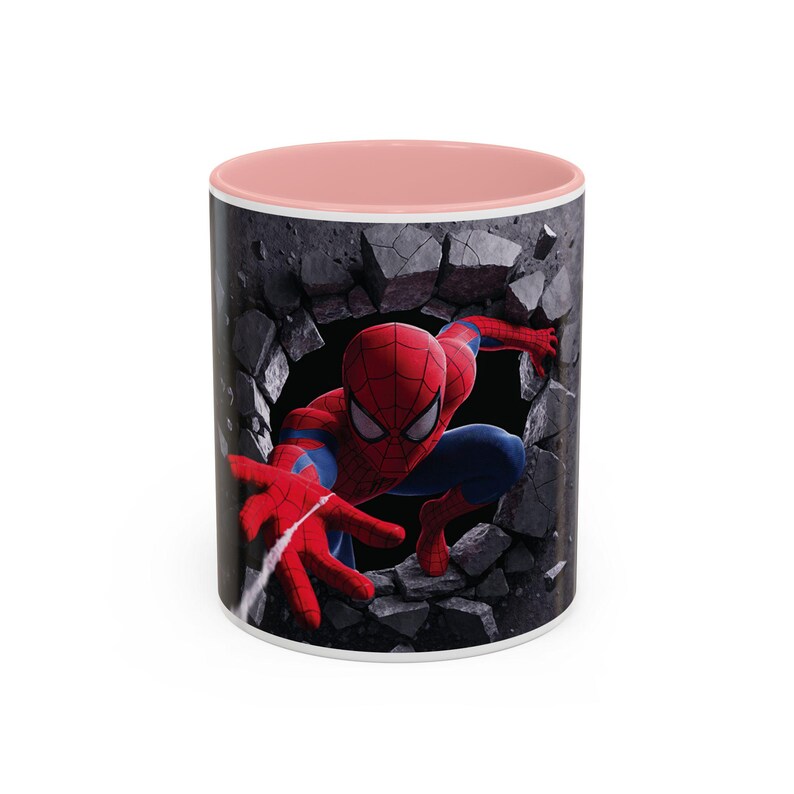3D Spiderman Coffee Mug – 11oz & 15 oz Marvel Mugs | hot chocolate mug spiderman cup afbeelding 8