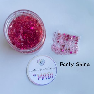 Glitter Hair Gel, Pink