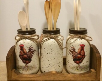 Rooster Decor Etsy
