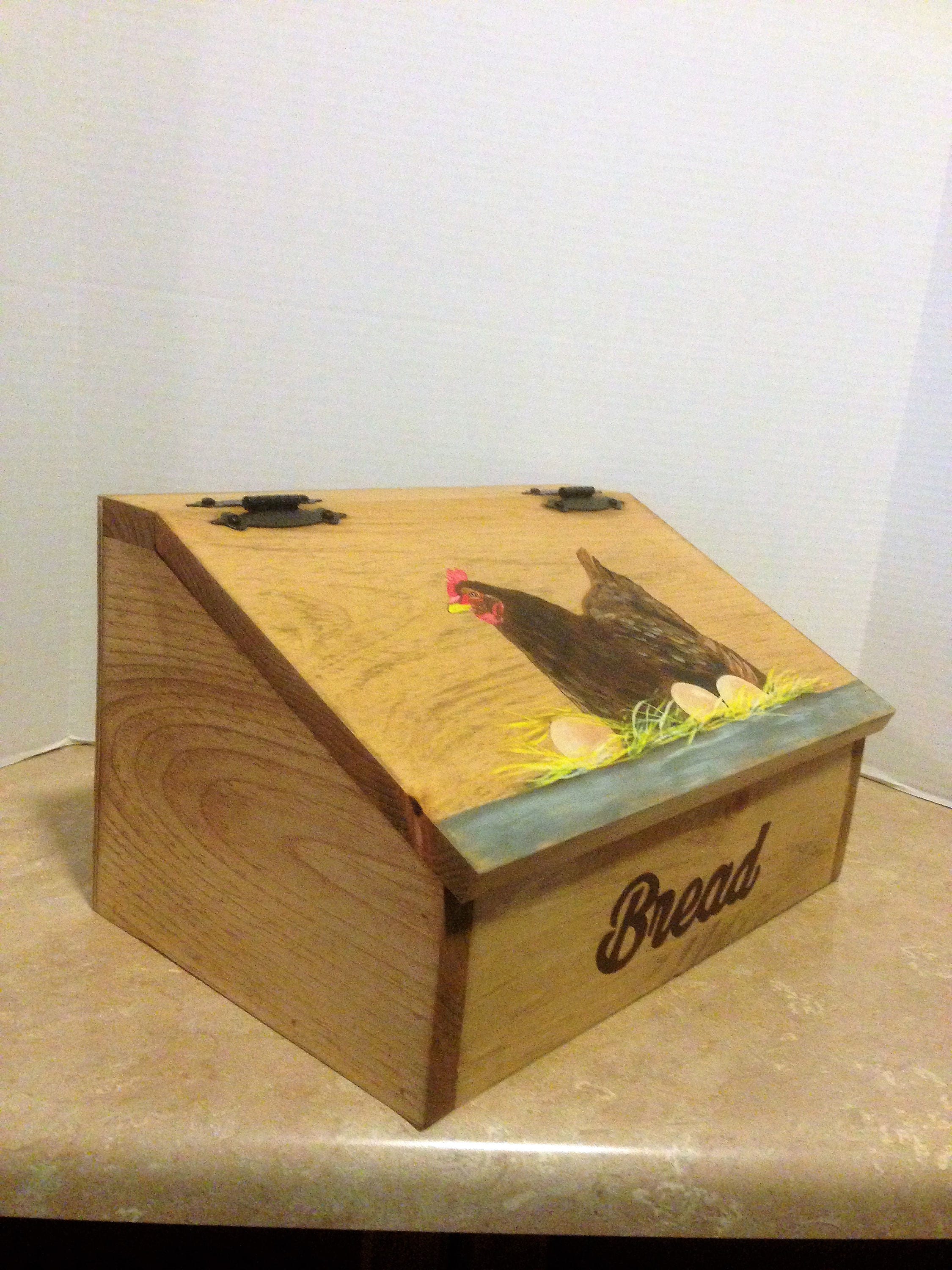 Bread Box, Chicken decor, Chicken Kitchen, Country Decor ...
