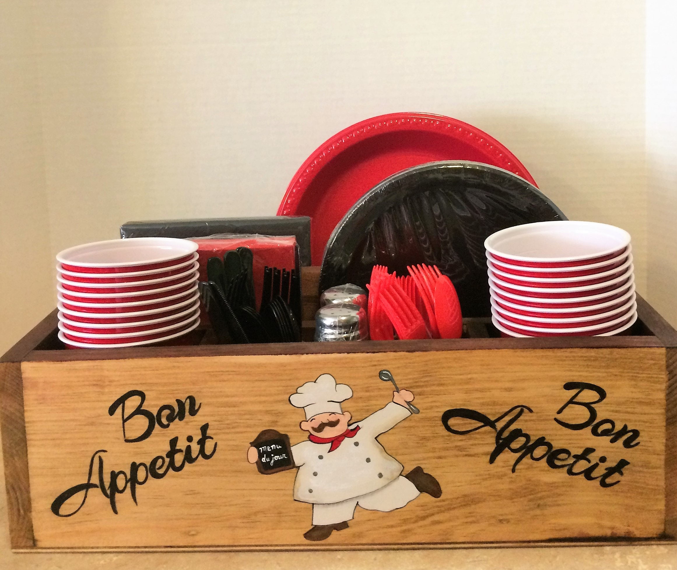 Paper plate caddy hotsell