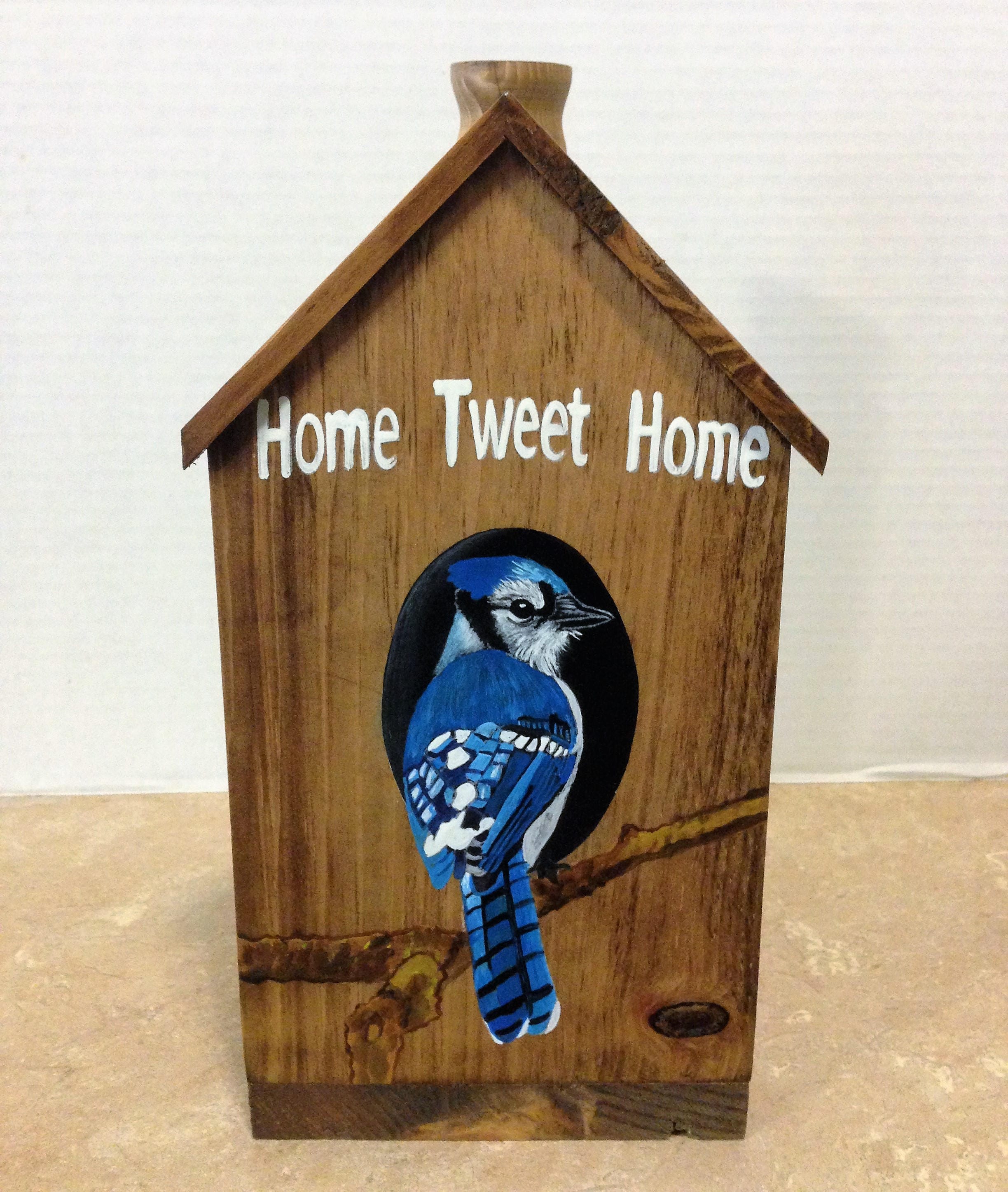 Paper Towel Holder Birdhouse Decor Birdhouse Paper Towel