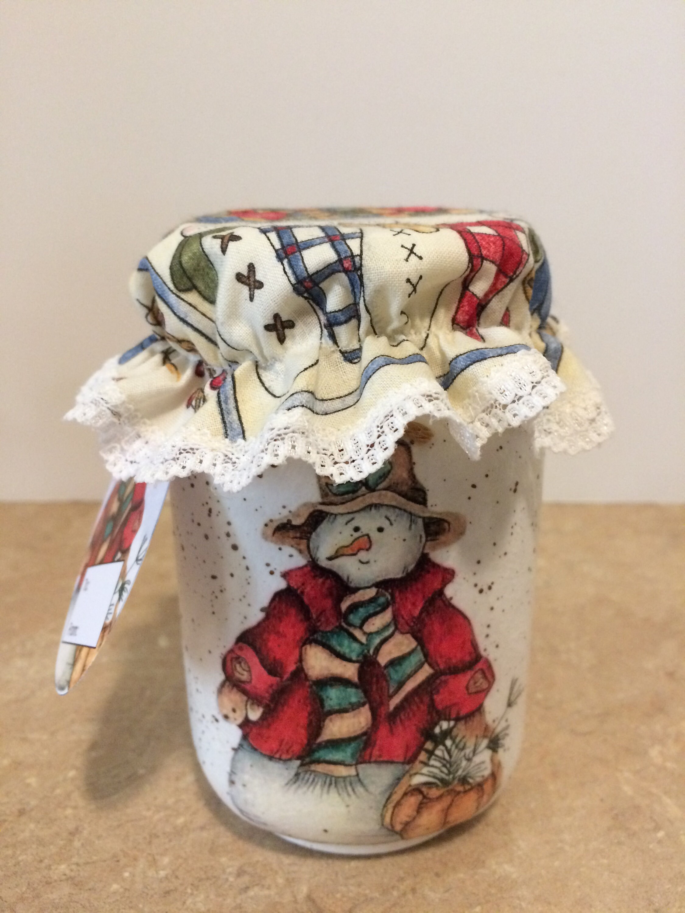 Set of 2Christmas candy jars,mason jars, mason jar decor,Christmas