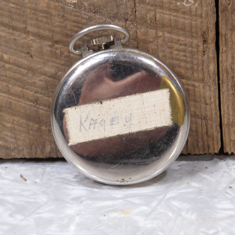Vintage Working Ingersoll Pocket Watch Etsy