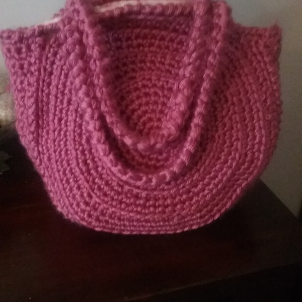 Sac rond crochet