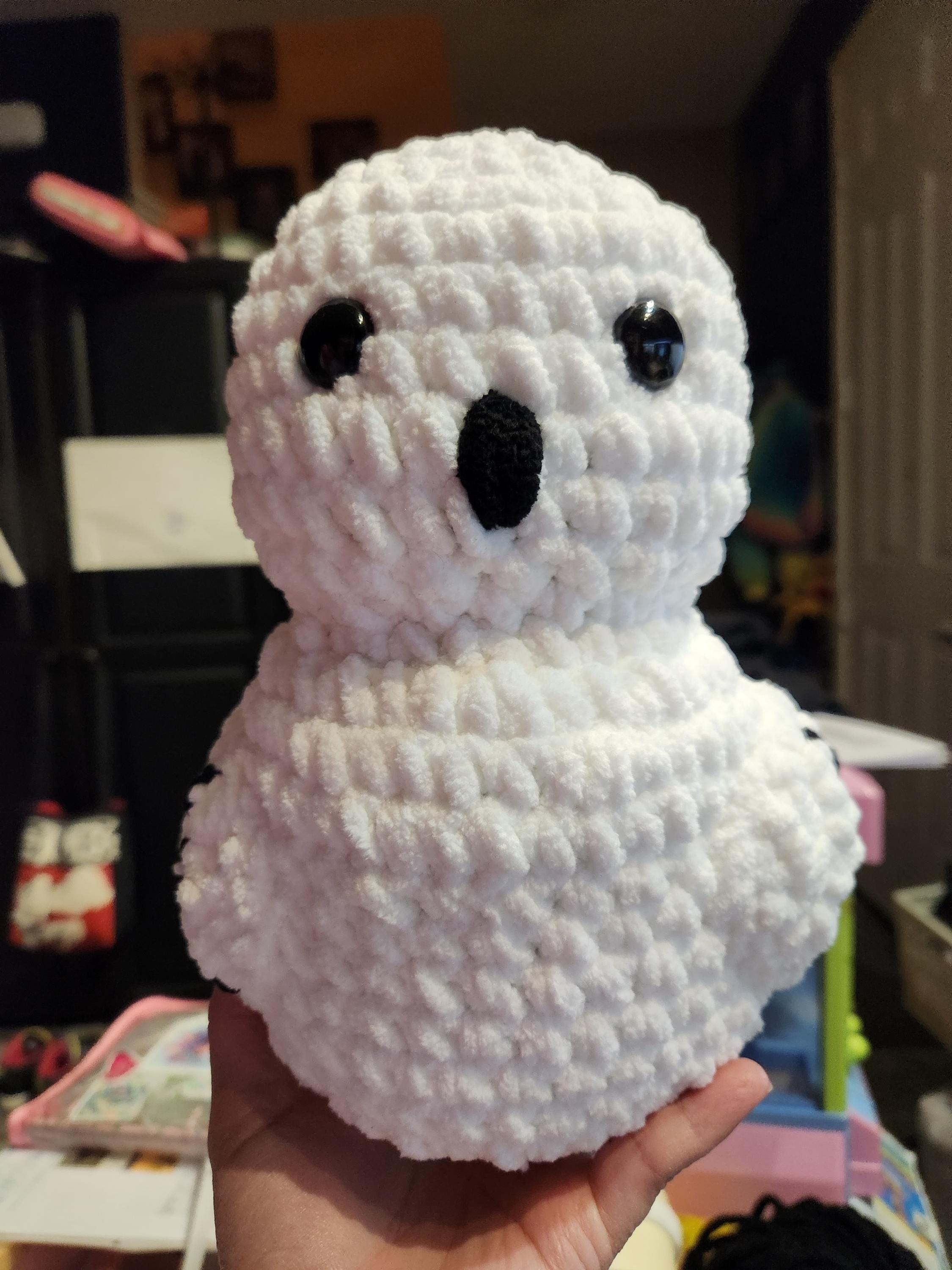 Owl Crochet plush - Amigurumi - Crocheted - Handmade - Unique - Plush - Ready to ship