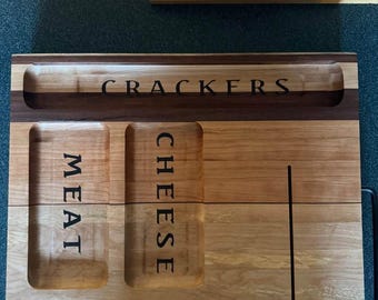 Servidor y cortador de queso hecho a medida.