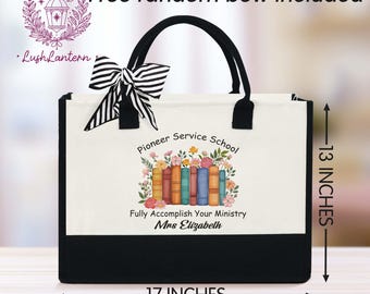 Personalized Pioneer School Tote Bag, JW Pioneer School 2025 Gift, Pioneer School Gift Bag, Best Life Ever Bag, JW Pioneer Gift, JW Gift