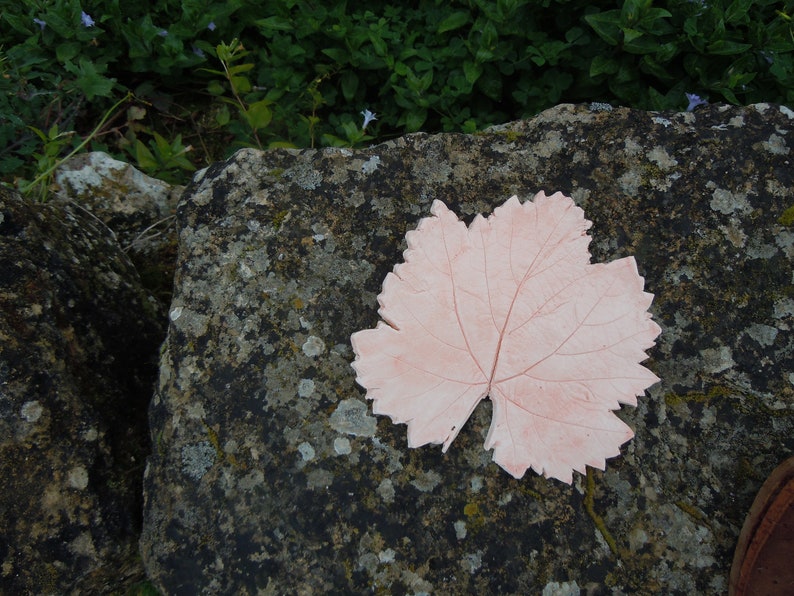 Handmade ceramics grapevine parra leaf with a mediterranean touch, table decor, home accessories, jewelry plate, tableware complement image 3