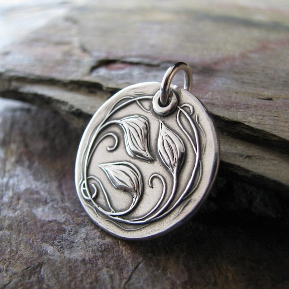 Personalized Silver Jewelry, Everlasting, Artisan Fine Silver