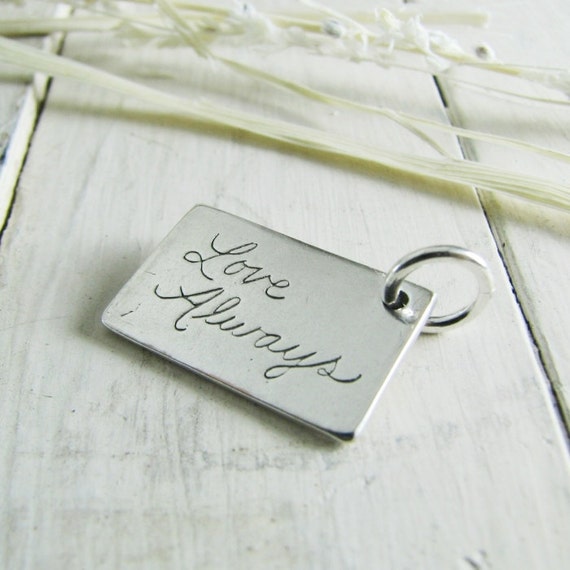 Personalized Silver Jewelry, Everlasting, Artisan Fine Silver