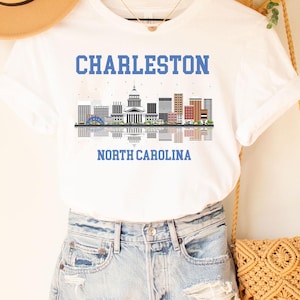 Charleston Tee, Charleston tshirt,Charleston Shirt, South Carolina Gifts, Bachelorette Trip Shirts, Charleston Souvenir, SC